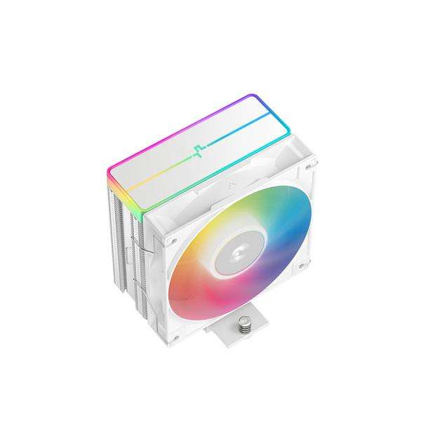 DeepCool AG400 WH Processore Raffreddatore d'aria 12 cm Bianco 1 pz (K Cooler DeepCool AG400 White ARGB V2) - E_0009_B50949364