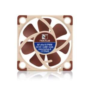Noctua NF-A4X10 24V PWM sistema di raffreddamento per computer Case per computer Ventilatore 4 cm Beige, Marrone 1 pz (Noctua NF-A4x10 24V PWM) - E_0009_B50949496