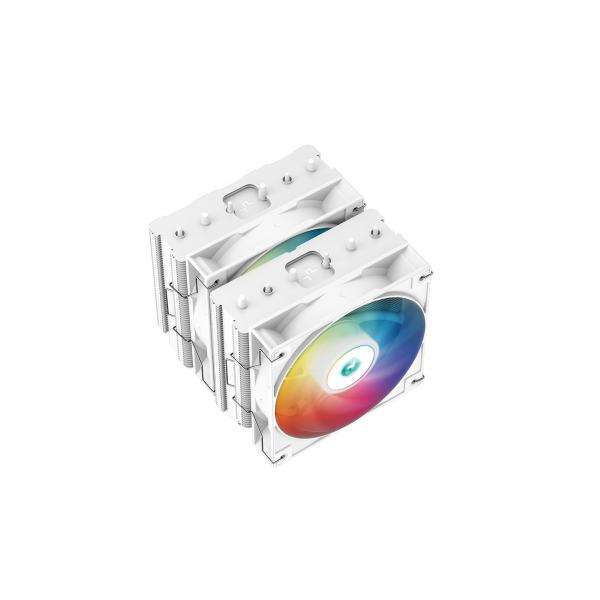 DeepCool AG620 WH ARGB Processore Raffreddatore d'aria 12 cm Bianco 1 pz (Deepcool AG620 WH ARGB CPU K?ler 1-pac) - E_0009_B50949559