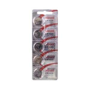 Maxell 18586500 batteria per uso domestico Batteria monouso CR1620 Diossido di zinco-manganese [Zn/MnO2] (Batterie Maxell 3V Knopfzelle CR1620 8) - E_0009_B51085411
