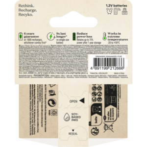 GP ReCyko Rechargeable Battery, Size A - E_0009_B51085451