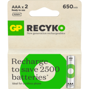 GP ReCyko Rechargeable Battery, Size A - E_0009_B51085451