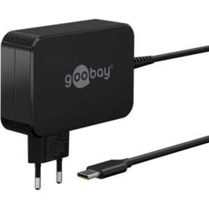 Goobay 65420 Computer portatile Nero AC Ricarica rapida Interno (USB-CÃ¢Â„Â¢ Charger for Laptops [65 W] Blac) - E_0009_B51161627
