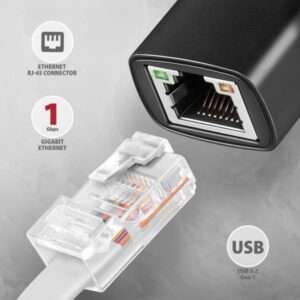 Axagon ADE-ARC USB-C 3.2 Gen 1 - Gigabit Ethernet 10/100/1000 Adapter - Adapter - Digital/Daten 1000 Mbit/s (*ADE-ARC USB-C 3.2 Gen 1 LAN adapter 1) - E_0009_B51865303