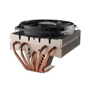 be quiet! Shadow Rock TF 2 Fan CPU Cooler, Universal Socket, Silence-Optimized 135mm PWM Black Cooling Fan, 1400RPM, 5 Heat Pipes, 160W TDP, Space Saving Top-Flow Design - E_0009_B7430026