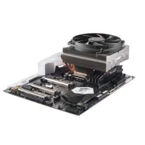 be quiet! Shadow Rock TF 2 Fan CPU Cooler, Universal Socket, Silence-Optimized 135mm PWM Black Cooling Fan, 1400RPM, 5 Heat Pipes, 160W TDP, Space Saving Top-Flow Design - E_0009_B7430026