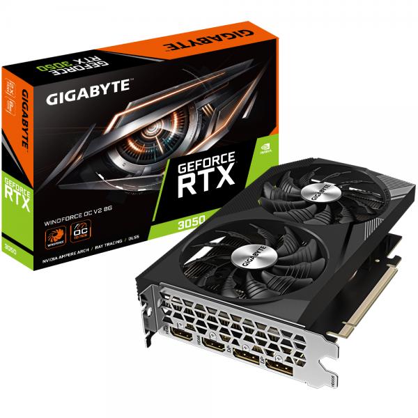 Gigabyte GeForce RTX 3050 WINDFORCE OC V2 8G NVIDIA 8 GB GDDR6 - E_0015_ 17863644000