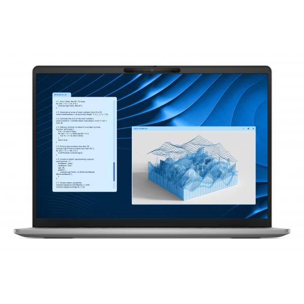 DELL Latitude 5455 Qualcomm Snapdragon X1P-42-100 Computer portatile 35,6 cm (14") Full HD+ 16 GB LPDDR5x-SDRAM 512 GB SSD Wi-Fi 7 (802.11be) Windows 11 Pro Tedesco Grigio - E_0015_ 19345625000
