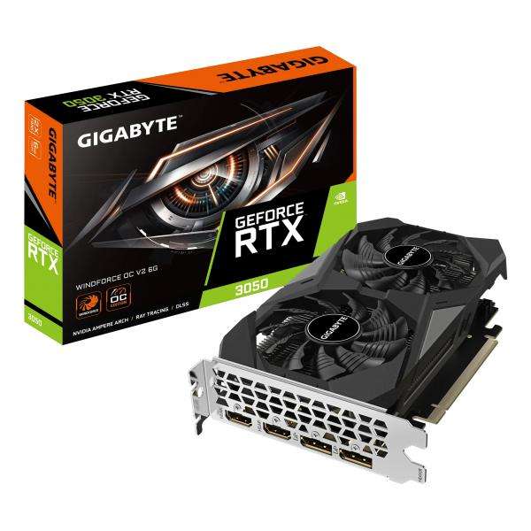 GIGABYTE GeForce RTX 3050 WINDFORCE OC V2 6G NVIDIA 6 GB GDDR6 - E_0015_ 20088826000