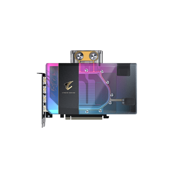 GIGABYTE AORUS GeForce RTX 5080 XTREME WATERFORCE WB 16G Scheda Grafica - 16GB GDDR7, 256 bit, PCI-E 5.0, 2805MHz Core Clock, 3 x DP 2.1a, 1 x HDMI 2.1b, NVIDIA DLSS 4, GV-N5080AORUSX WB-16GD - E_0015_ 20156453000