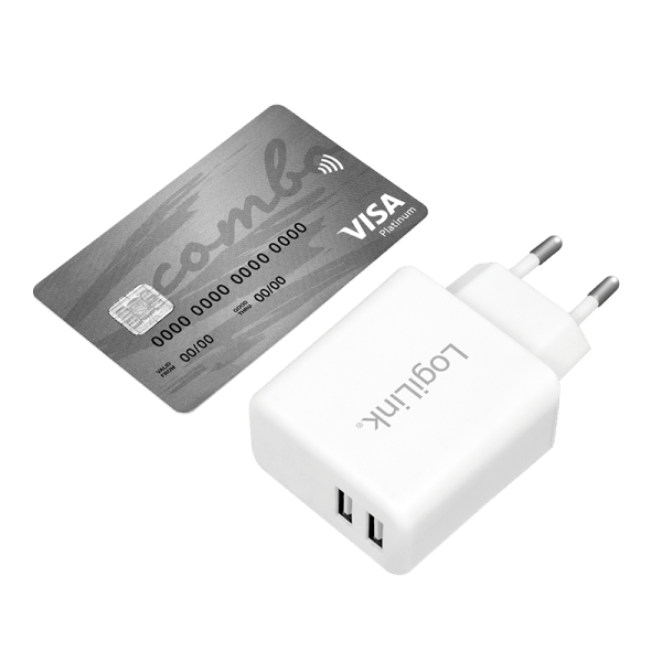 LogiLink PA0210W Caricabatterie per dispositivi mobili Bianco Interno - E_0015_ 8029361001