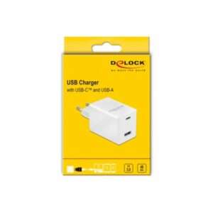 DeLOCK 41448 Caricabatterie per dispositivi mobili Interno Bianco - E_0015_         9549214000