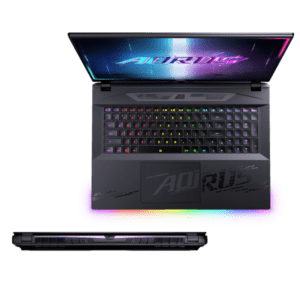 GIGABYTE AORUS MASTER 18 BYHC5DED65SP laptop Intel Core Ultra 9 275HX Computer portatile 45,7 cm (18") WQXGA 32 GB DDR5-SDRAM 2 TB SSD NVIDIA GeForce RTX 5080 Wi-Fi 7 (802.11be) Windows 11 Pro Nero - E_0016_1C37-07K
