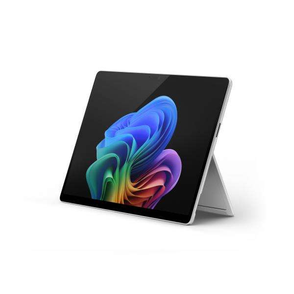 Microsoft Surface Pro 11 Copilot+ PC 5G Qualcomm Snapdragon LTE 512 GB 33 cm (13") 16 GB Wi-Fi 7 (802.11be) Windows 11 Home Platino - E_0016_1C38-0X9