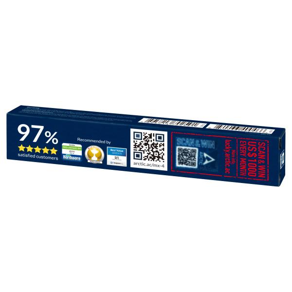 ARCTIC MX-4 compontente del dissipatore di calore Pasta termica 4 g - E_0016_2212-173
