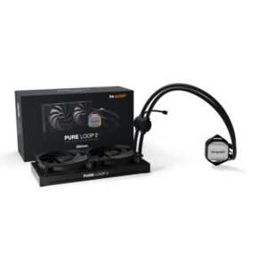 be quiet! Pure Loop 2 280mm Processore Raffreddatore di liquidi tutto in uno 14 cm Nero 1 pz - E_0016_2222-01F