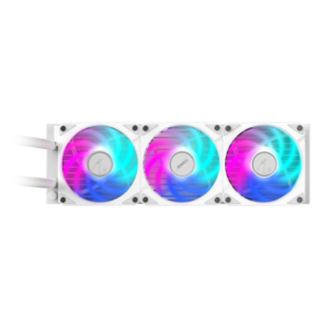 GIGABYTE AORUS WATERFORCE II 360 ICE AIO Liquid CPU Cooler - Ventole ARGB 3x120mm, meccanismo di bloccaggio scorrevole, DAISY-CHAIN, compatibile con Intel LGA 1700 e AMD AM5 - E_0016_2228-00F