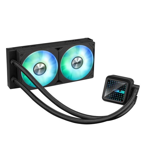 ASUS Prime LC 240 ARGB Case per computer Raffreddatore di liquidi tutto in uno 12 cm Nero - E_0016_2229-01T