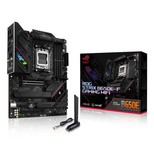 ASUS ROG STRIX B650E-F GAMING WIFI AMD B650 Presa di corrente AM5 ATX - E_0016_2301-9YK