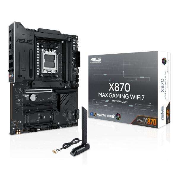 ASUS X870 MAX GAMING WIFI7 AMD X870 Socket AM5 ATX - E_0016_2301-A42
