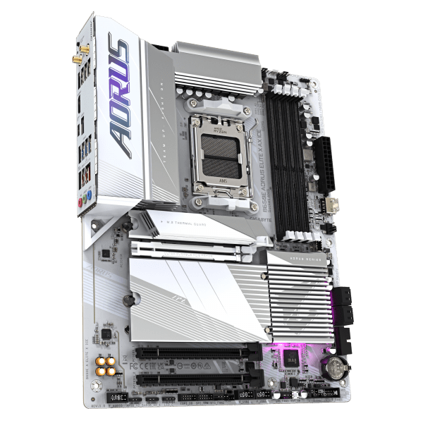 Gigabyte B650E AORUS ELITE X AX ICE scheda madre AMD B650 Presa di corrente AM5 ATX - E_0016_2305-8NF