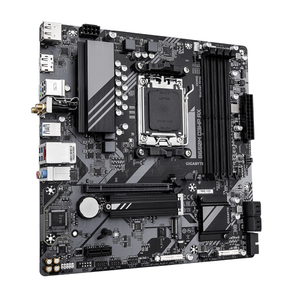 Gigabyte B650M D3HP AX scheda madre AMD B650 Presa di corrente AM5 micro ATX - E_0016_2305-8NM