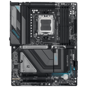 GIGABYTE X870 GAMING X WIFI7 Scheda Madre - Supporta CPU AMD Ryzen 9000, 16+2+2 fasi VRM, fino a 8000MHz DDR5 (OC), 1xPCIe 5.0 + 2xPCIe 4.0, Wi-Fi 7, LAN 2.5GbE, USB 4 - E_0016_2305-8PE