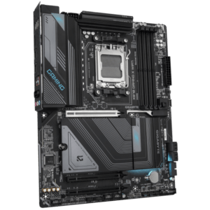 GIGABYTE X870 GAMING X WIFI7 Scheda Madre - Supporta CPU AMD Ryzen 9000, 16+2+2 fasi VRM, fino a 8000MHz DDR5 (OC), 1xPCIe 5.0 + 2xPCIe 4.0, Wi-Fi 7, LAN 2.5GbE, USB 4 - E_0016_2305-8PE