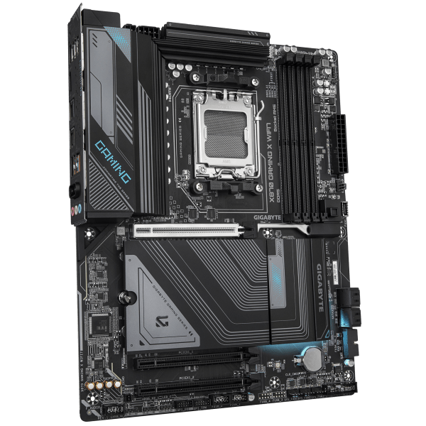 GIGABYTE X870 GAMING X WIFI7 Scheda Madre - Supporta CPU AMD Ryzen 9000, 16+2+2 fasi VRM, fino a 8000MHz DDR5 (OC), 1xPCIe 5.0 + 2xPCIe 4.0, Wi-Fi 7, LAN 2.5GbE, USB 4 - E_0016_2305-8PE