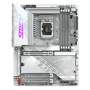 GIGABYTE Z890 AORUS PRO ICE Scheda Madre - Supporta CPU Intel Core Ultra (Serie 2), VRM a 16+1+2 fasi, fino a 9500MHz DDR5 (OC), 1xPCIe 5.0 + 4xPCIe 4.0, Wi-Fi 7, LAN 5GbE, Thunderbolt 4 - E_0016_2305-8PK