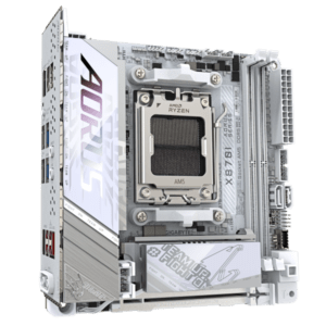 GIGABYTE X870I AORUS PRO ICE Scheda madre - Supporta CPU AMD Ryzen serie 9000, VRM a 8+2+1 fasi, fino a 8400 MHz DDR5 (OC), 1xPCIe 5.0 M.2 + 1xPCIe 4.0 M.2, WI-FI 7, LAN 2,5 GbE, USB 4 - E_0016_2305-8Q2