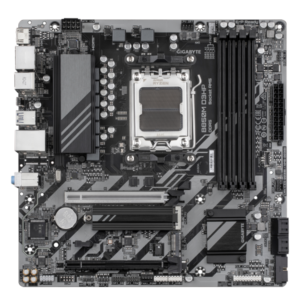 GIGABYTE B850M D3HP Scheda Madre - Processori AMD Ryzen Serie 9000, 5+2+2 fasi VRM digitali, fino a 8200MHz DDR5 (OC), 1xPCIe 5.0 + 1xPCIe 4.0 M.2, LAN GbE, USB 3.2 Gen 2 - E_0016_2305-8QE