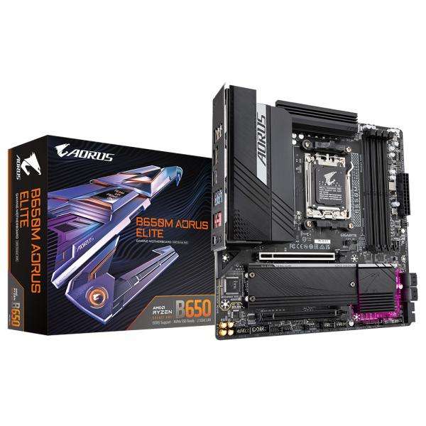 GIGABYTE B650M AORUS ELITE (REV 1.0) scheda madre AMD B650 Socket AM5 ATX - E_0016_2305-8R6