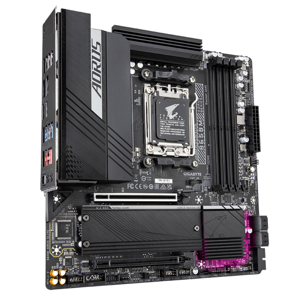GIGABYTE B650M AORUS ELITE (REV 1.0) scheda madre AMD B650 Socket AM5 ATX - E_0016_2305-8R6