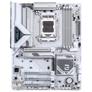 GIGABYTE B850 EAGLE WIFI7 ICE Scheda madre - CPU AMD Ryzen serie 9000, VRM digitale a 8+2+2 fasi, fino a 8200 MHz DDR5 (O.C.), 1x M.2 PCIe 5.0 + 2x M.2 PCIe 4.0, Wi-Fi 7, LAN 2.5 GbE, USB 3.2 Gen 2 - E_0016_2305-8R7