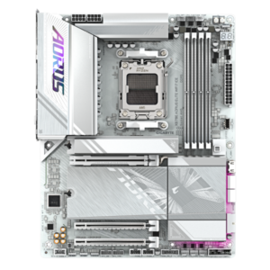 GIGABYTE X870E AORUS ELITE WIFI7 ICE Scheda madre - Supporta CPU AMD Ryzen 9000, VRM digitale a 16+2+2 fasi, fino a 8200 MHz DDR5 (O.C.), 3x PCIe 5.0 + 1x PCIe 4.0, Wi-Fi 7, LAN 2.5 GbE, USB 4 - E_0016_2305-8R9