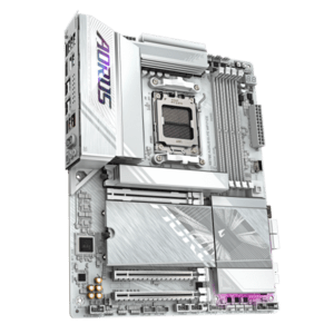 GIGABYTE X870E AORUS ELITE WIFI7 ICE Scheda madre - Supporta CPU AMD Ryzen 9000, VRM digitale a 16+2+2 fasi, fino a 8200 MHz DDR5 (O.C.), 3x PCIe 5.0 + 1x PCIe 4.0, Wi-Fi 7, LAN 2.5 GbE, USB 4 - E_0016_2305-8R9