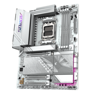 GIGABYTE X870E AORUS ELITE WIFI7 ICE Scheda madre - Supporta CPU AMD Ryzen 9000, VRM digitale a 16+2+2 fasi, fino a 8200 MHz DDR5 (O.C.), 3x PCIe 5.0 + 1x PCIe 4.0, Wi-Fi 7, LAN 2.5 GbE, USB 4 - E_0016_2305-8R9