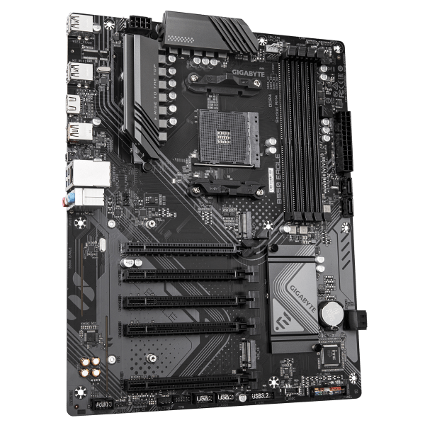 GIGABYTE B550 EAGLE Scheda madre - CPU AMD Ryzen serie 5000 G, VRM a 10+3+1 fasi, fino a 3200 MHz DDR4, 1xPCIe 4.0 + 1xPCIe 3.0 M.2, LAN 1GbE, USB 3.2 Gen 2 - E_0016_2305-8RH