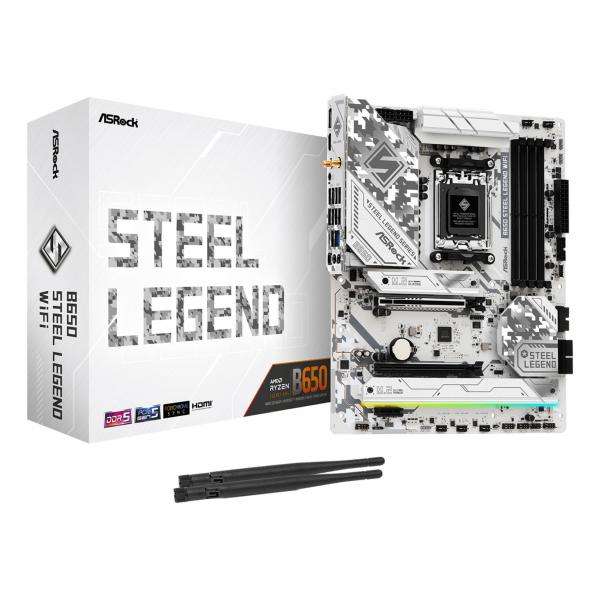 Asrock B650 Steel Legend WiFi AMD B650 Presa di corrente AM5 ATX - E_0016_2310-1M3