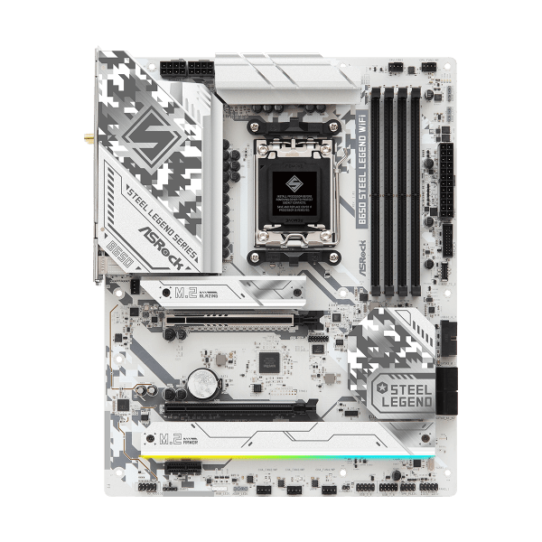 Asrock B650 Steel Legend WiFi AMD B650 Presa di corrente AM5 ATX - E_0016_2310-1M3