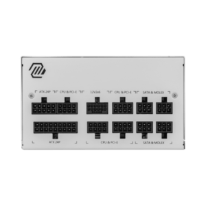 MSI MAG A850GL PCIE5 WHITE alimentatore per computer 850 W 20+4 pin ATX ATX Bianco - E_0016_2B04-00L