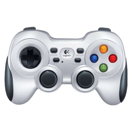 Gamepad Logitech 940 000142 F SERIES F710 Black e Silver - 5099206041899